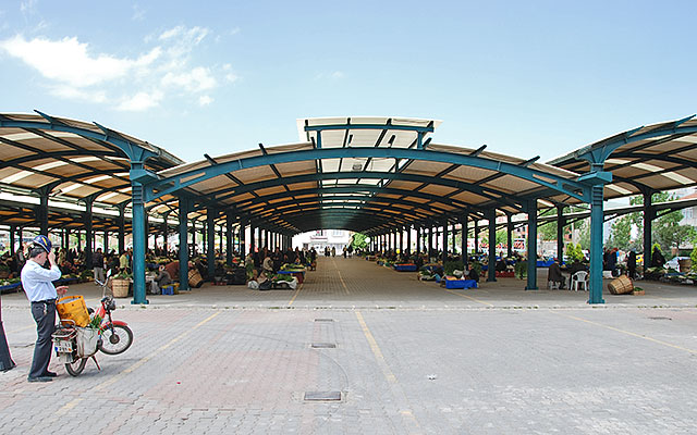 Fibropan CTP semt pazarı çatı Balıkesir