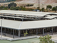 CTP hayvan pazarı çatı Soma