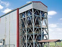 Fibropan plant siding, Facade of industrial facilities