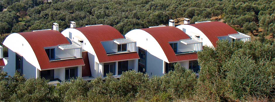 Fibropan CTP çatı levhaları ile özgün mimari projeler