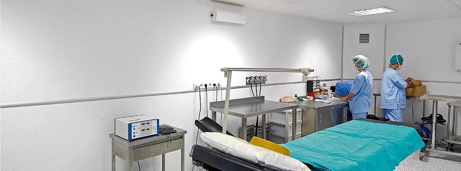 Aegean University Hospital delivery room